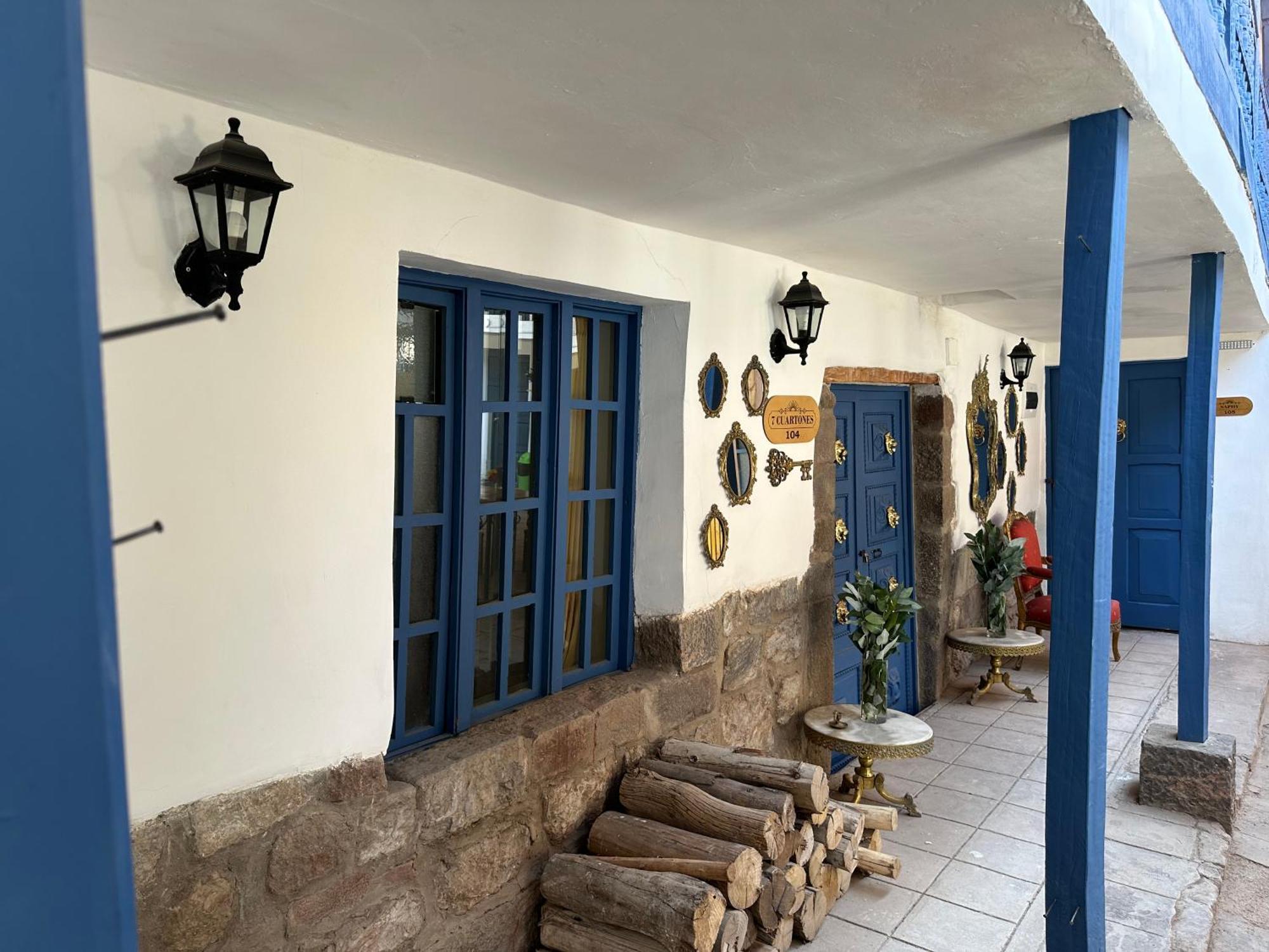 ホテル Casa Cristobal Siete Cuartones クスコ エクステリア 写真