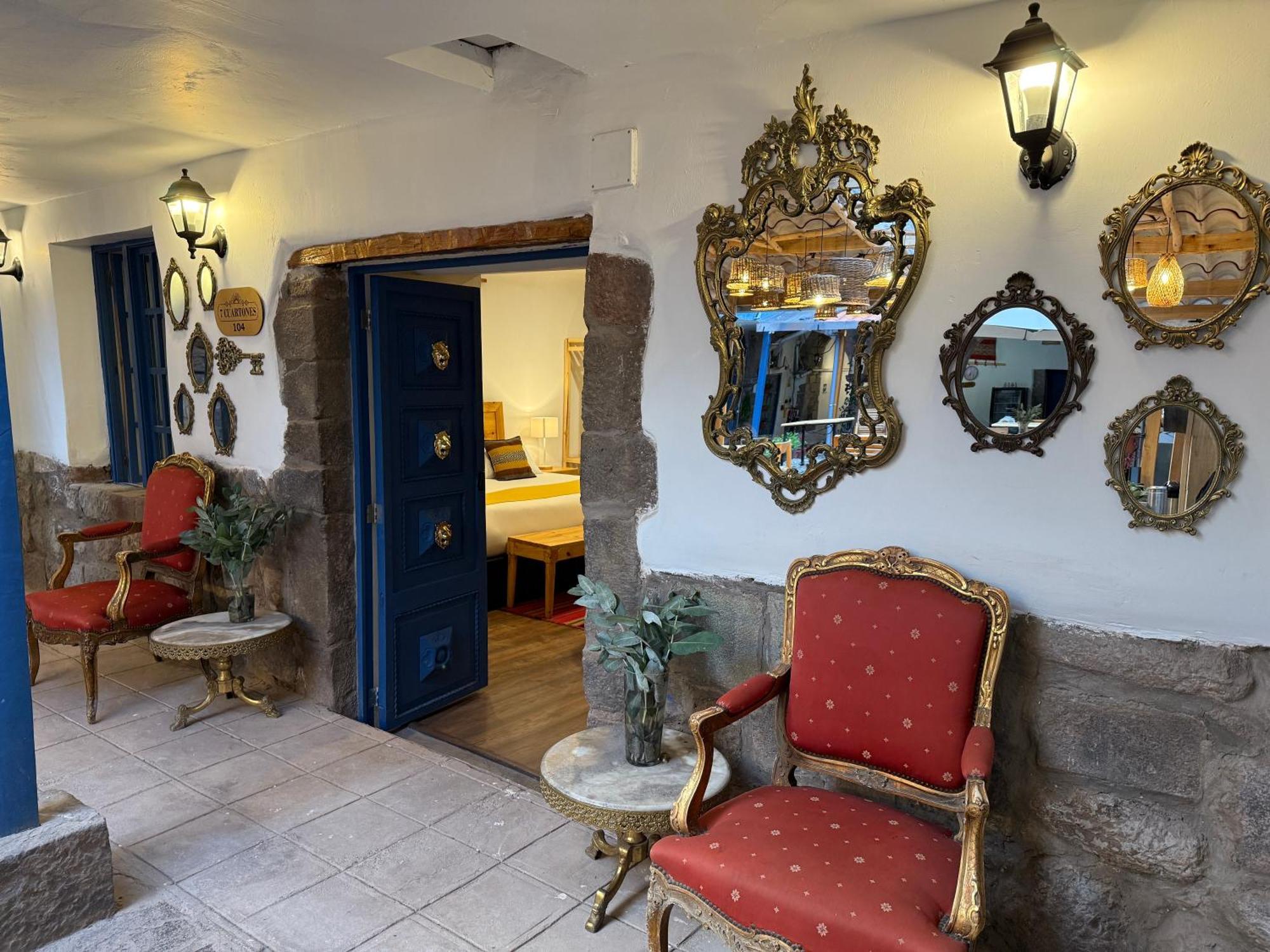 ホテル Casa Cristobal Siete Cuartones クスコ エクステリア 写真