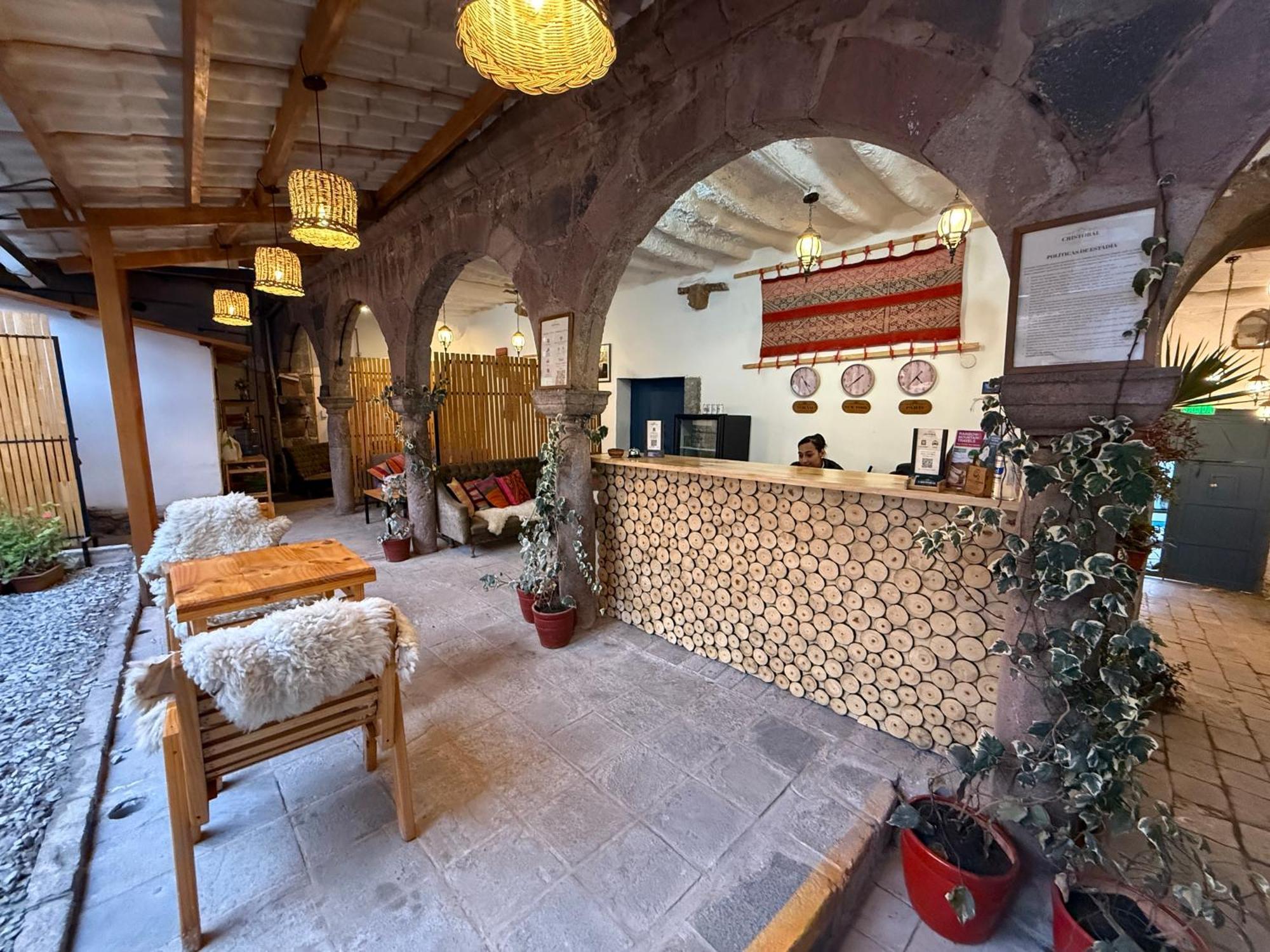 ホテル Casa Cristobal Siete Cuartones クスコ エクステリア 写真